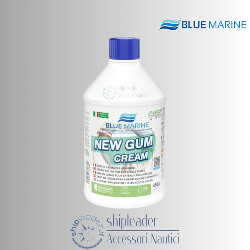 New gum cream blue marine - new,