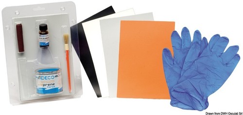 Kit riparazione gommone - gommone, in