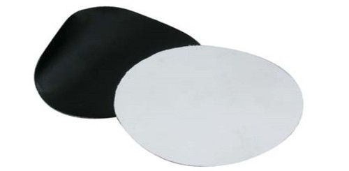 Pezza neoprene bianca - bianca, diametro